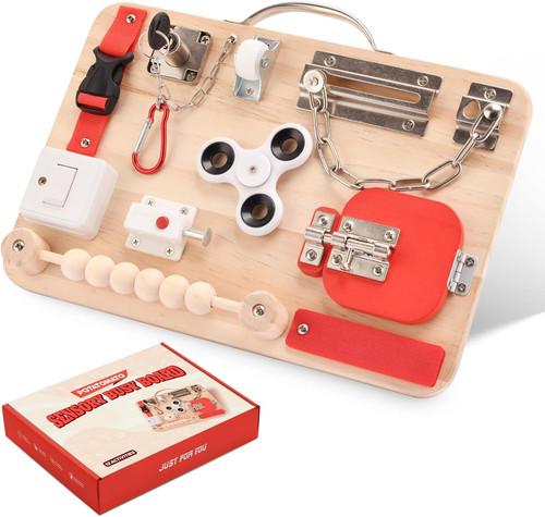 Montessori busy board - montessori,