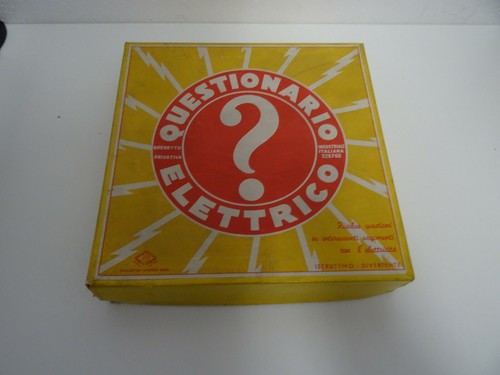Questionario elettrico