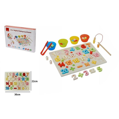 Gioco tavolo legno 3in1 - tavolo,