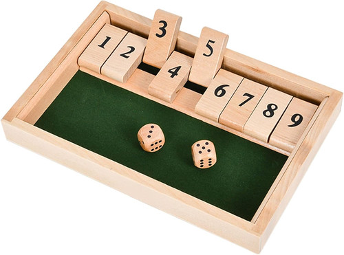 Shut the box classico gioco - shut,